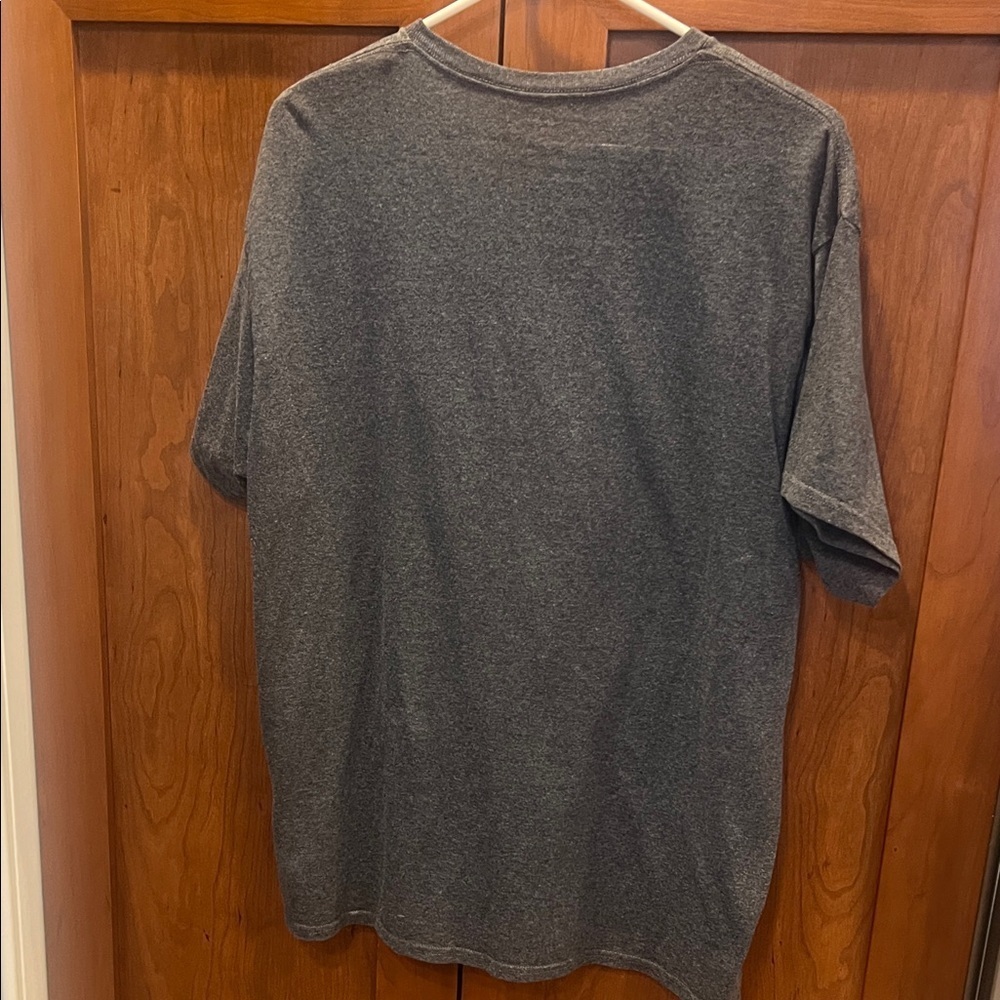 Disney Gray and Orange Mickey Halloween Tee Large - Picture 3 of 6